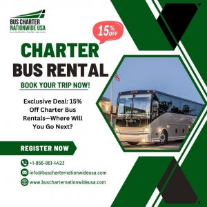 Travel Smart: Save 15% on Your Next Charter Bus Adventure!